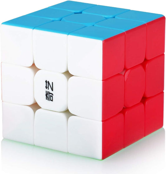 مكعب السرعة من ماوماويو 3×3 3×3×3 بدون ملصقات، مكعب سرعة سحري هدية للعطلات للاطفال والبالغين (بدون ملصق)، من مانسون